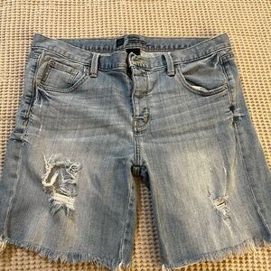 Mossimo Distressed Denim Shorts